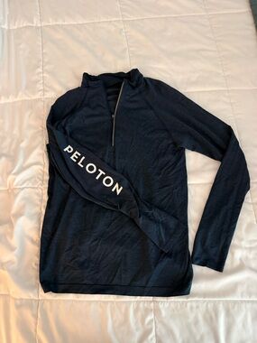 Peloton x Lululemon Navy Half-Zip (Men’s Medium)